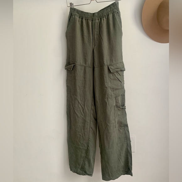 ZARA army green cargo pants - Picture 3 of 4